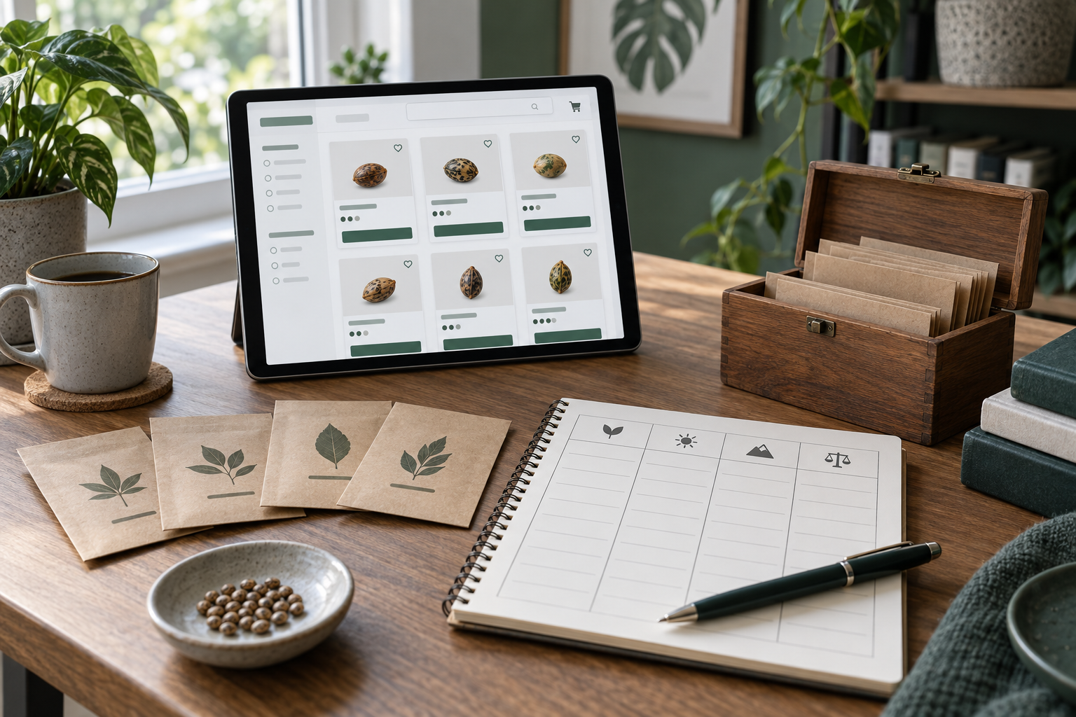 Cannabiszaden vergelijken voor Master of Seeds Nederland van merknaam naar kennisplatform